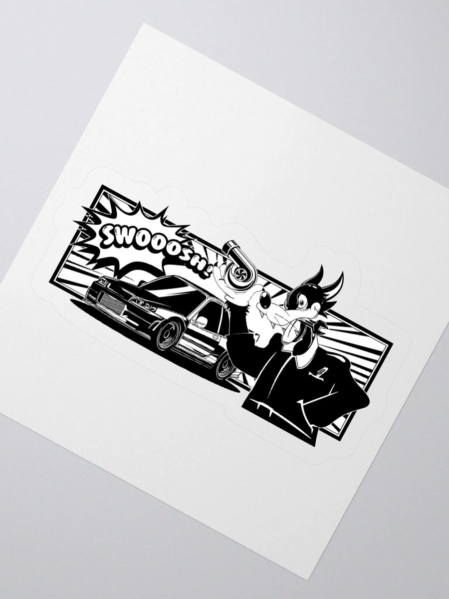 Swirl Toon Figure Swooosh Sticker product image (2)