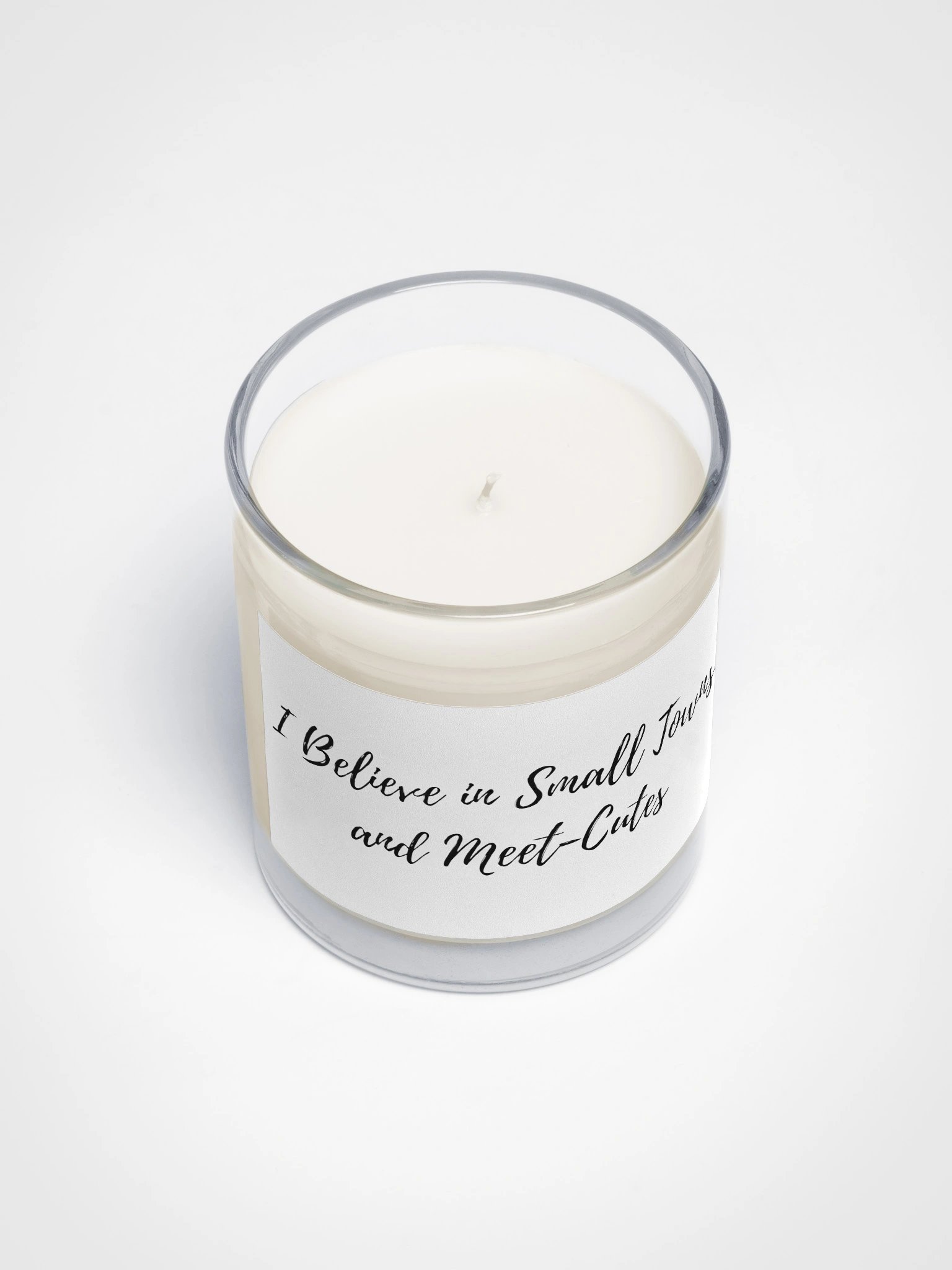 I Believe in Small Towns and Meet-Cutes – Soy Wax Candle product image (3)