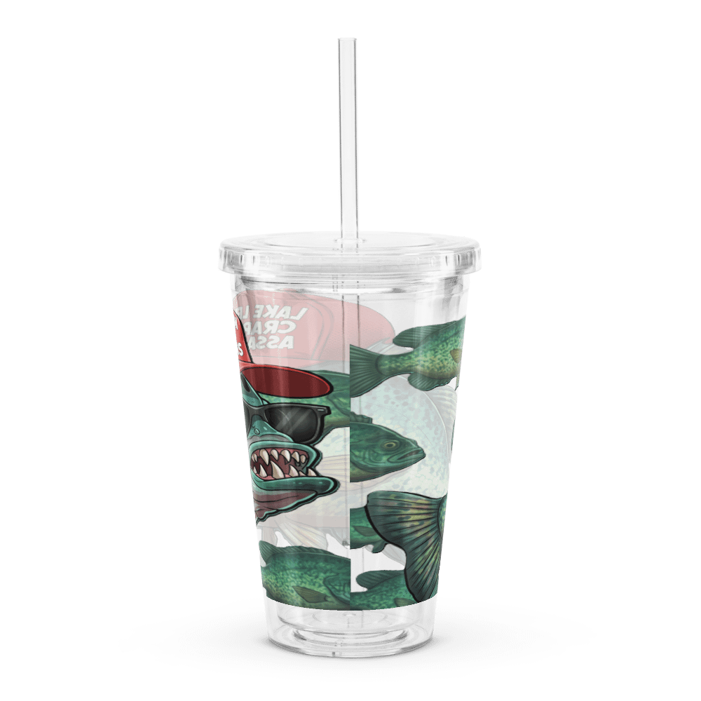 Lake Lemon Crappie Assassins Clear Tumbler product image (3)