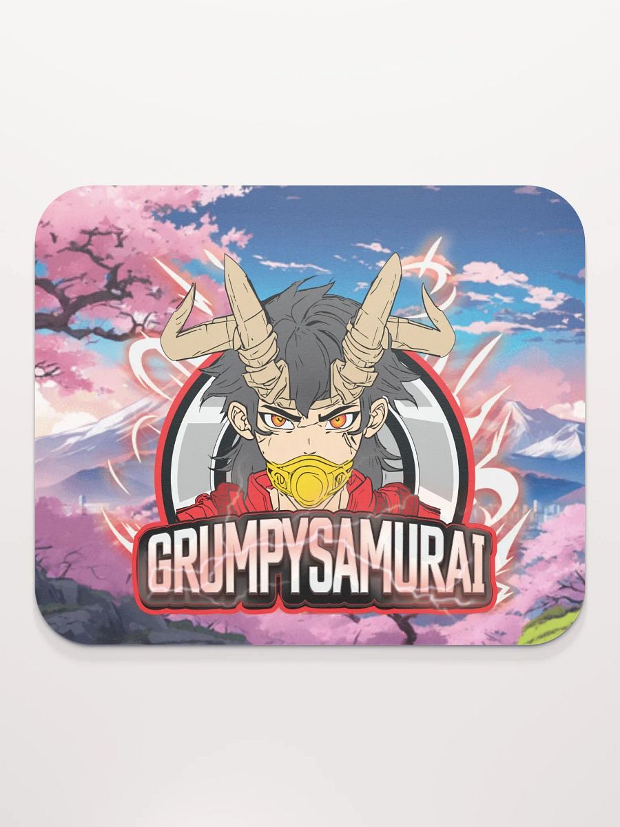 Grumpy Samurai Small Mouse Pad product image (2)