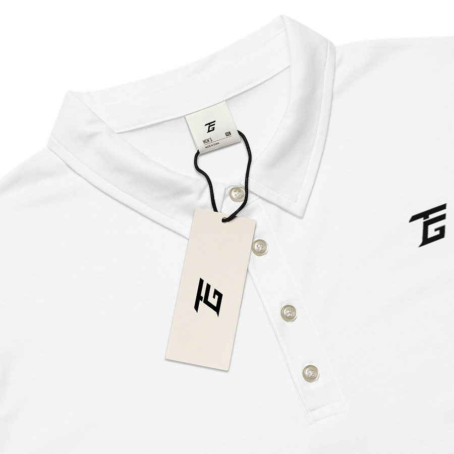 The Grind Men's Polo Shirt (White) product image (4)