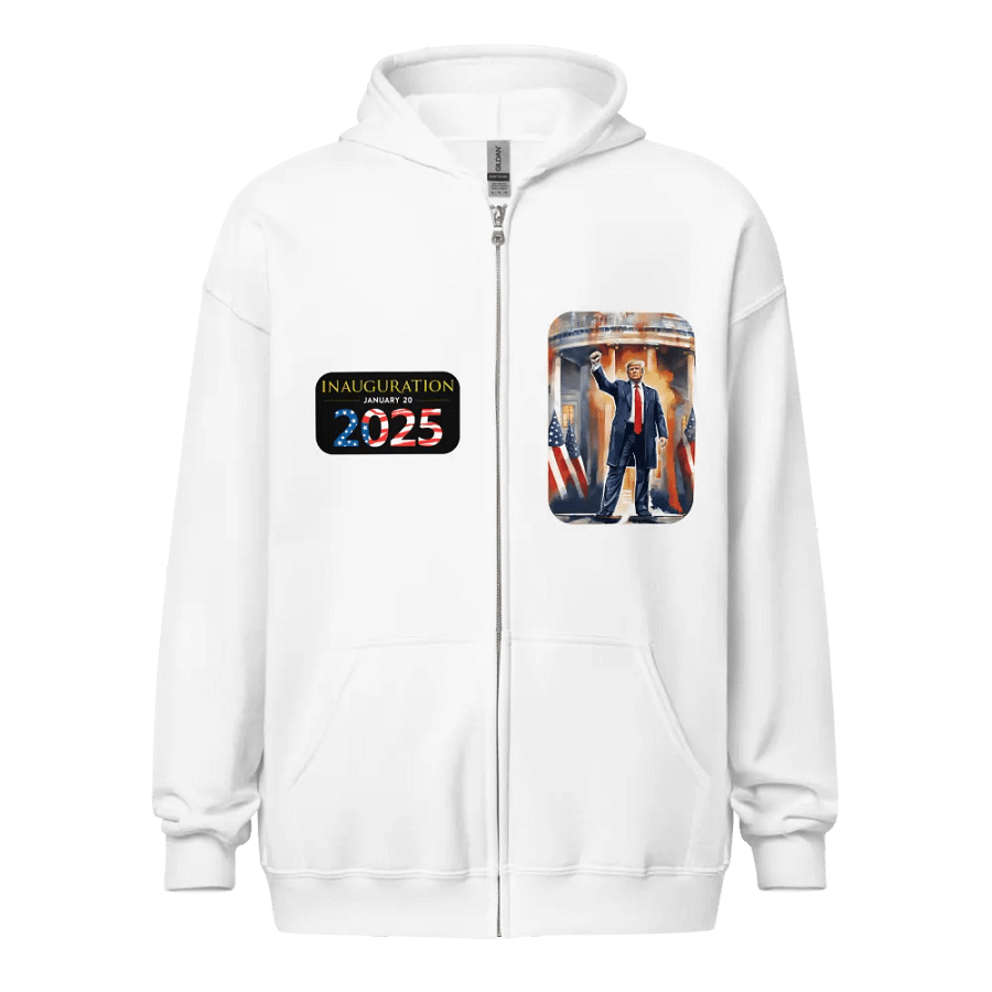 Zip Hoodie: Trump, Inauguration 2025 product image (13)