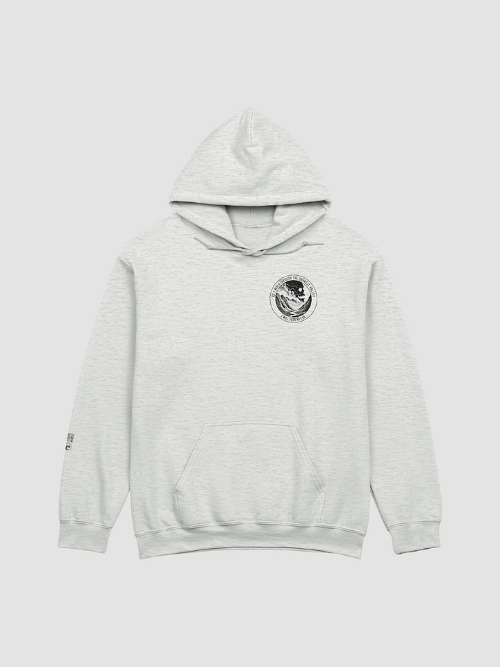 Unisex Heavy Blend™ Hooded Sweatshirt - Ocean Wave Design - Inspiring Comfort for Adventure Lovers product image (5)