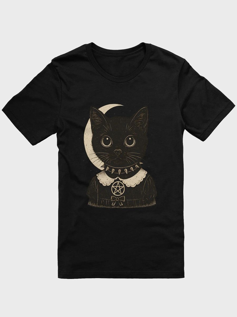Witchy Cat Moonlight T-Shirt product image (1)