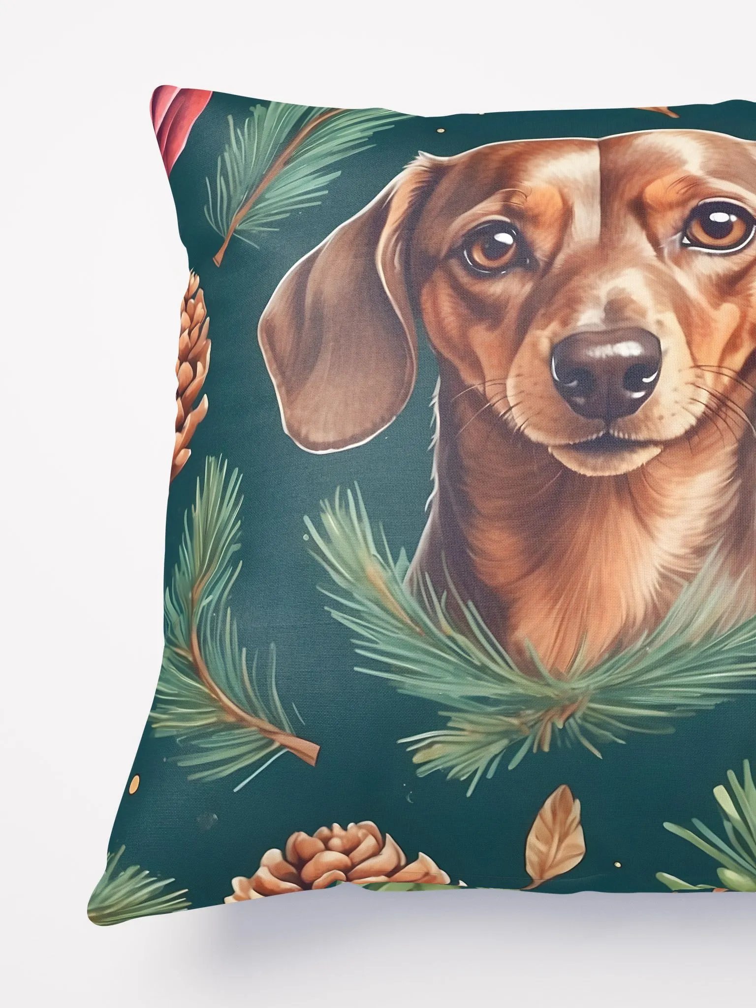 Dachshund Amidst Festive Flora product image (6)