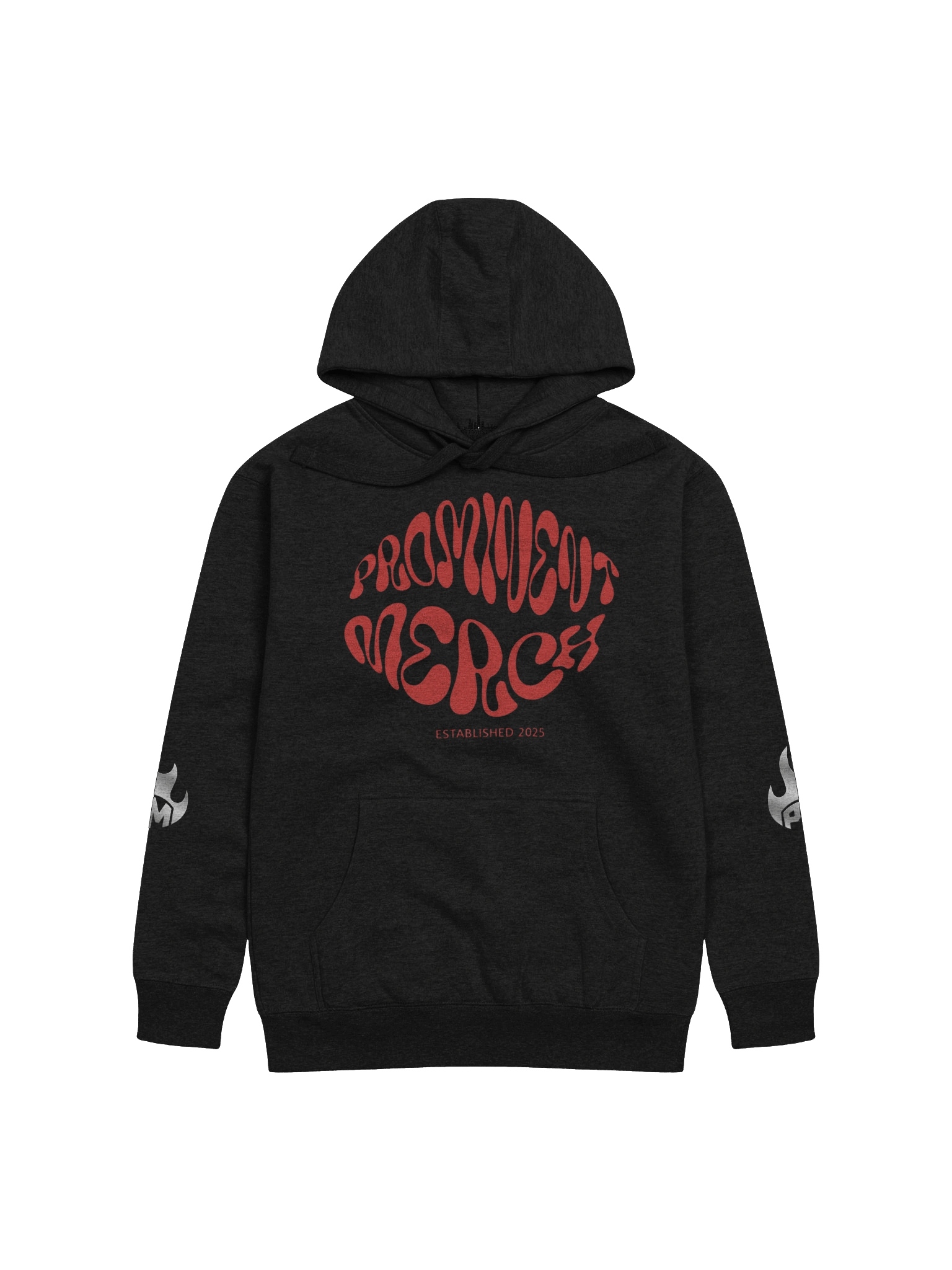 Unisex Red Neon Prominent Merch Premium Hoodies product image (2)