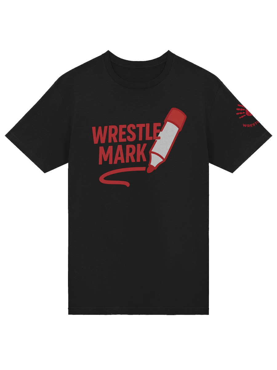 Wrestle Mark - Black Shirt product image (5)