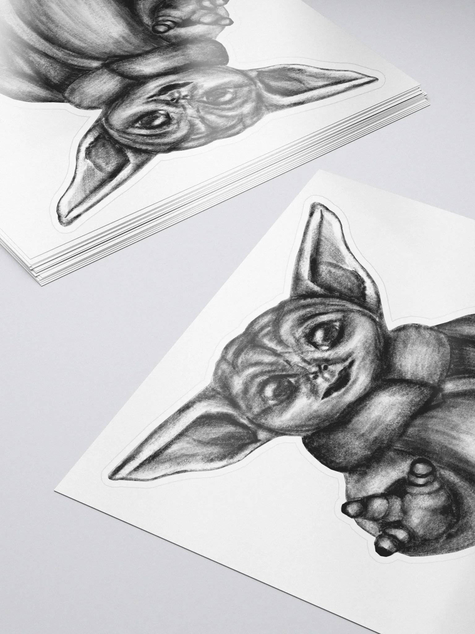 Alien Sketch Sticker product image (5)