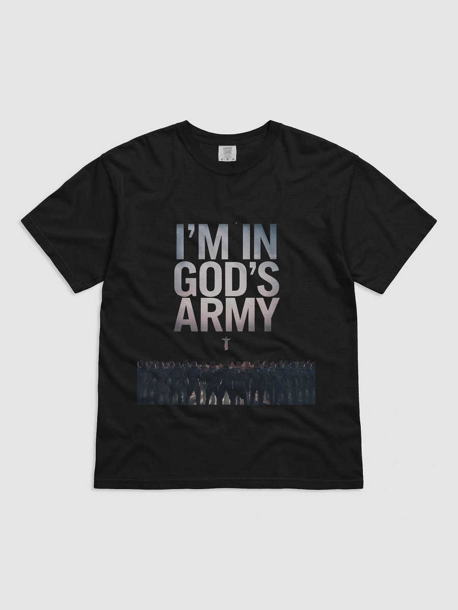 “I’m in God’s Army” T-shirt product image (1)
