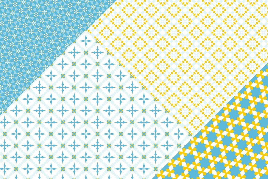 SNOW IN THE SUN - 12 SEAMLESS PATTERNS DIGITAL PAPERS product image (3)