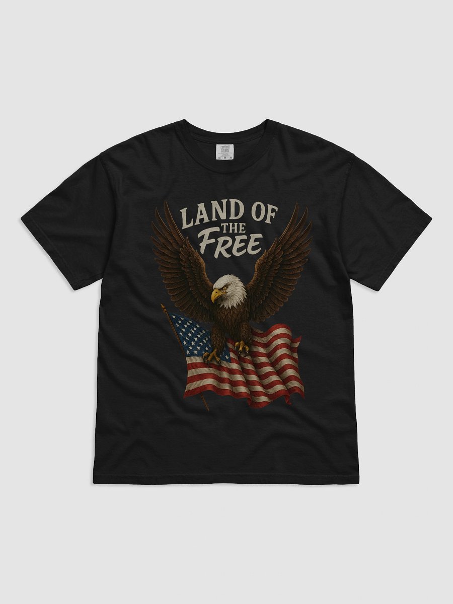 Land of the Free Bald Eagle T-Shirt product image (4)