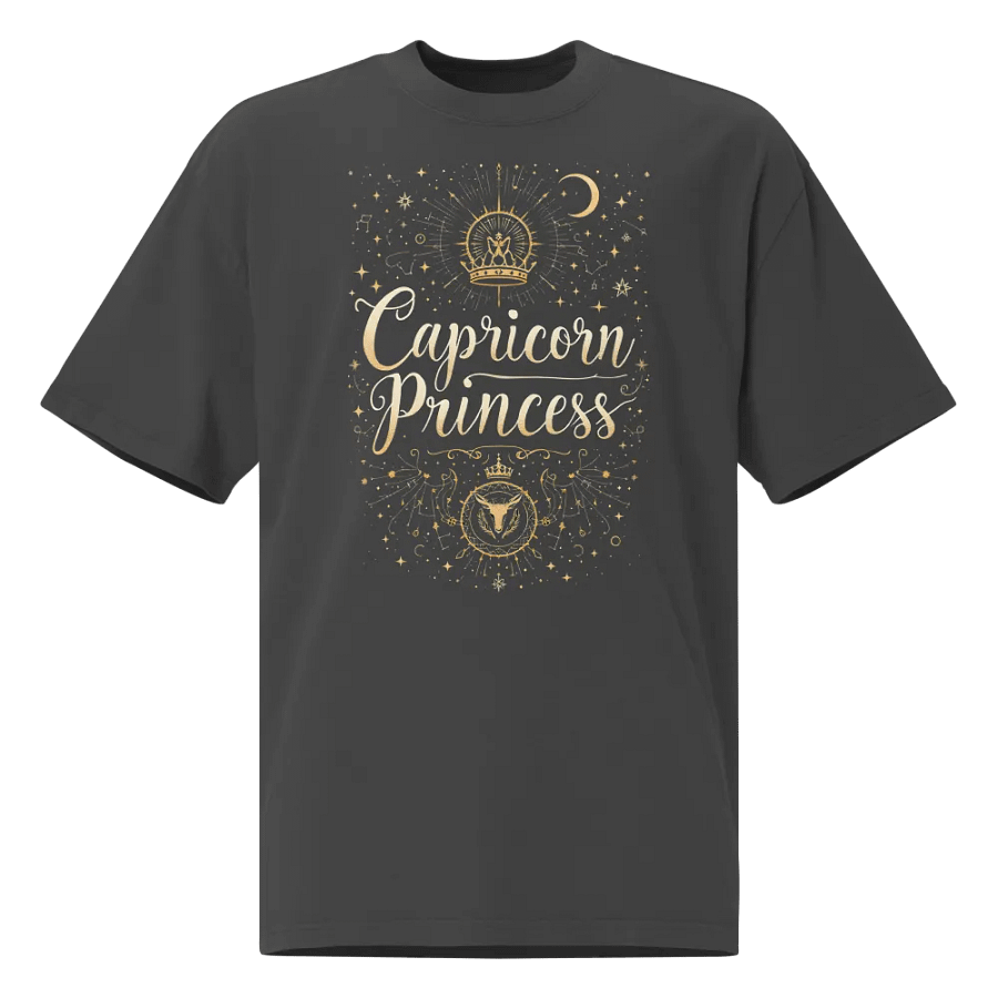 Regal Capricorn Princess Faded T-Shirt product image (6)