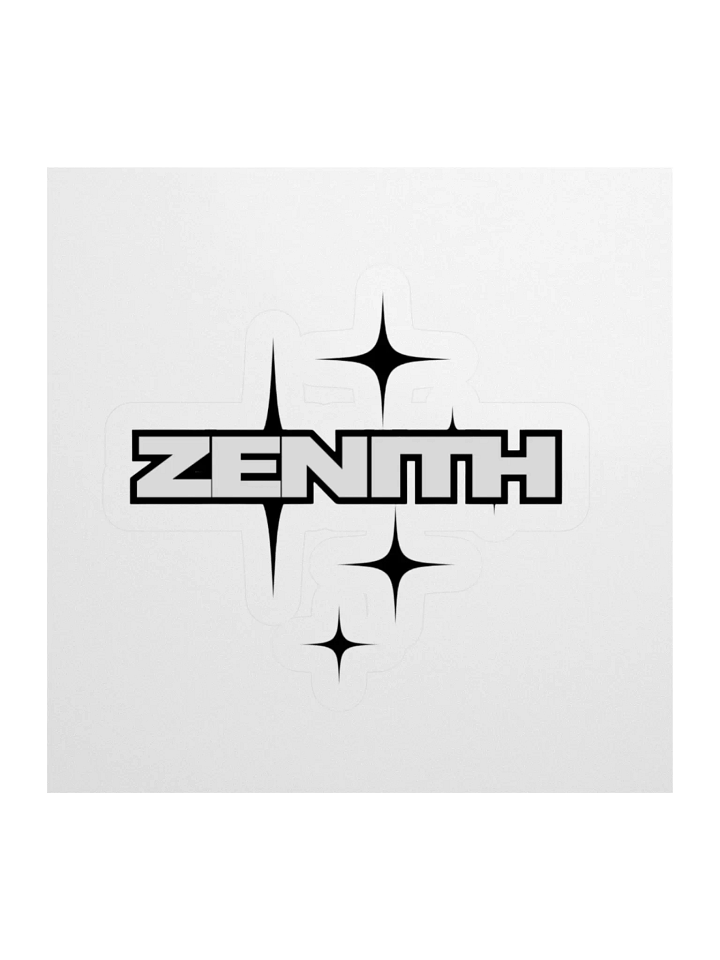Zenith Minimalist Sticker – Perfect for Laptops, Bottles, and More product image (2)