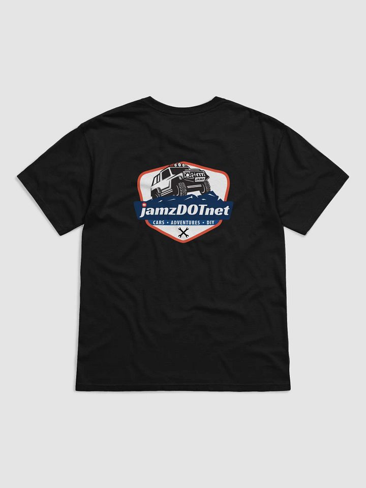 jamzDOTnet Brand Logo T-Shirt with logo on back product image (26)