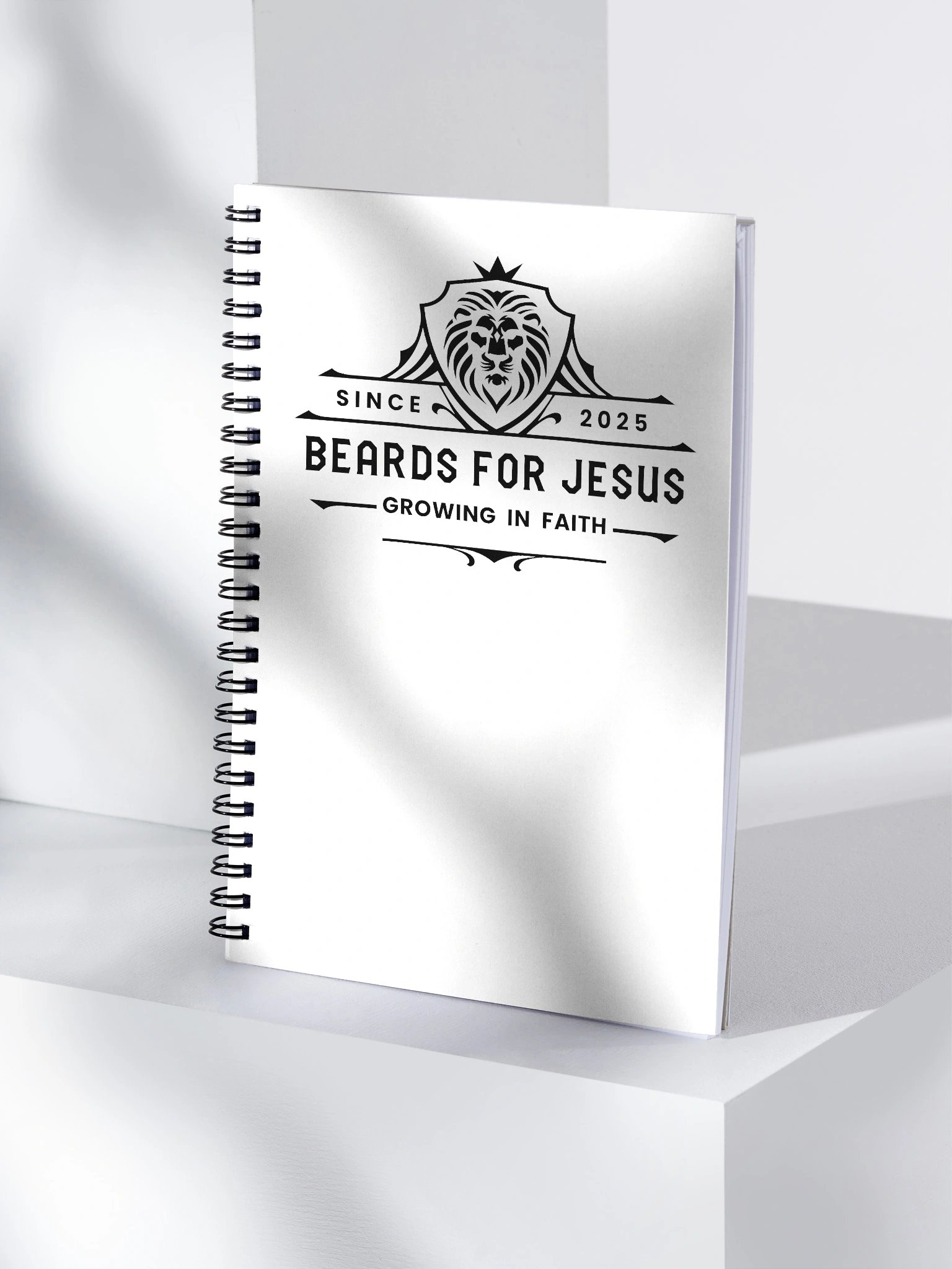 Beards For Jesus Spiral Notebook product image (4)