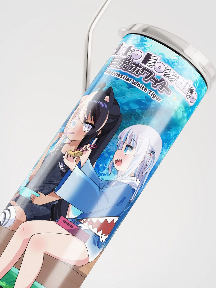 Stainless Steel Tumbler - Byakko x Gura Edition product image (9)