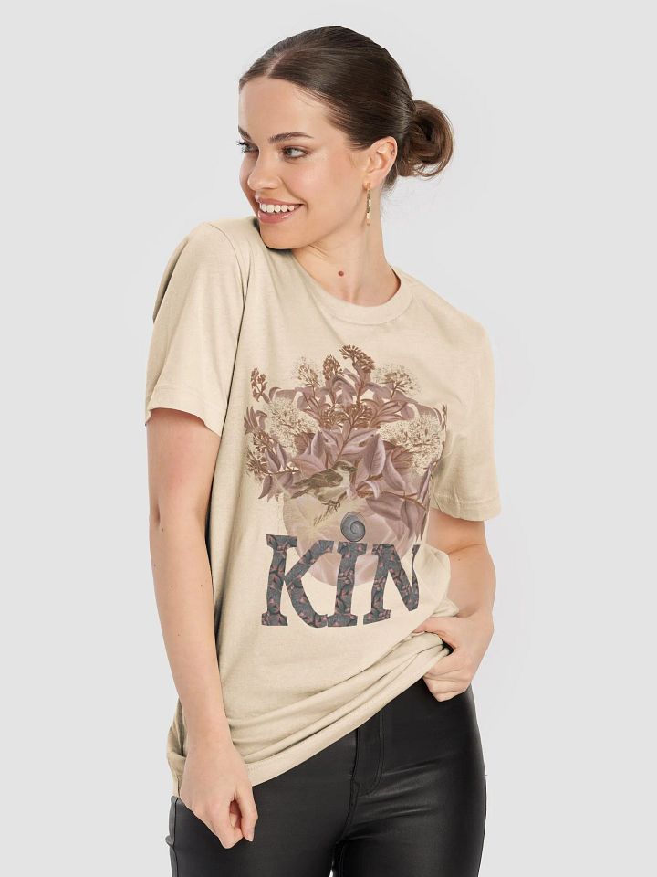 Unisex Kinship - You are Beautiful - Warmed Up Earthy Tone Sparrow and Rata Tee product image (2)