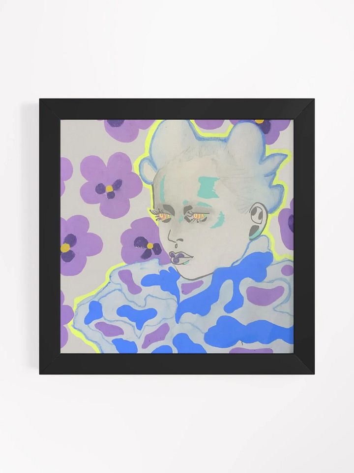 Flower Power Square Framed Print product image (9)