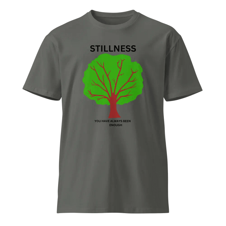 "Stillness: You Have Always Been Enough – Motivational Affirmation Design" product image (1)