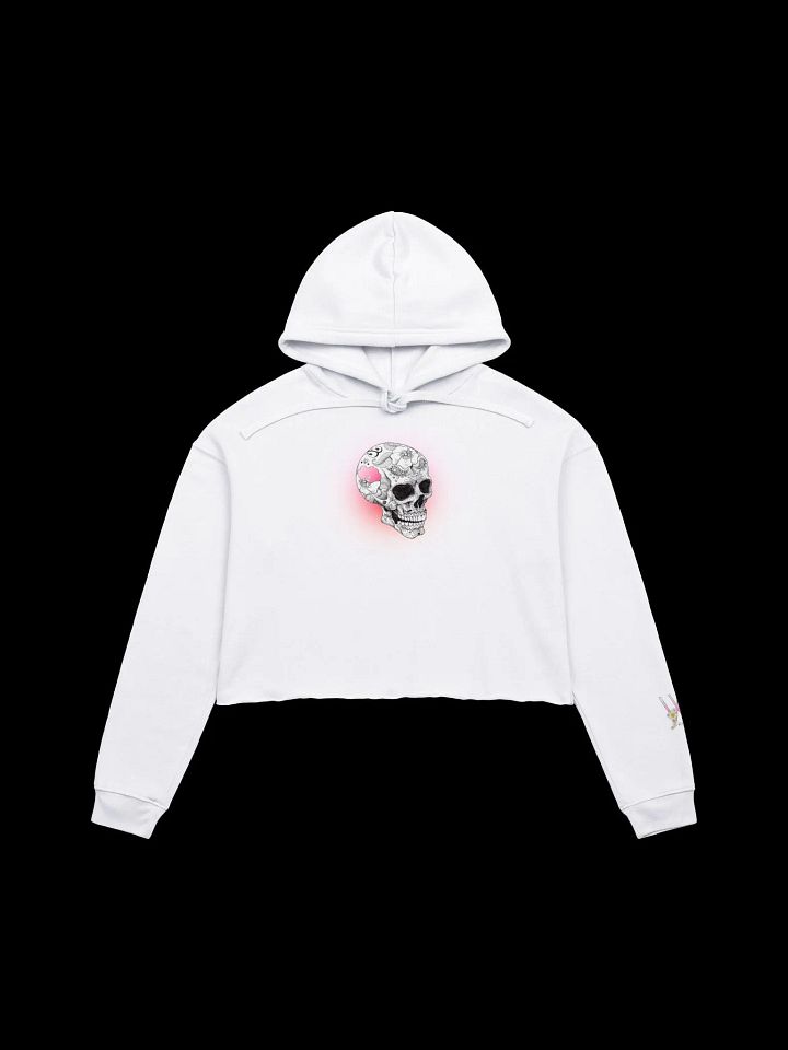 Skull Vibes Crop Hoodie product image (18)