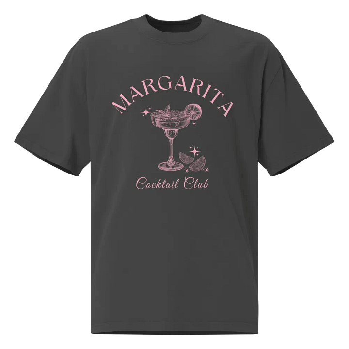 Margarita Club Oversized Faded Tee product image (1)
