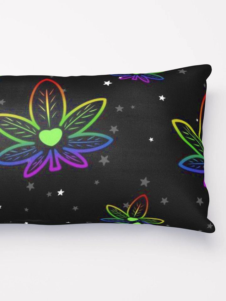 All over rainbow leaf pillow product image (2)