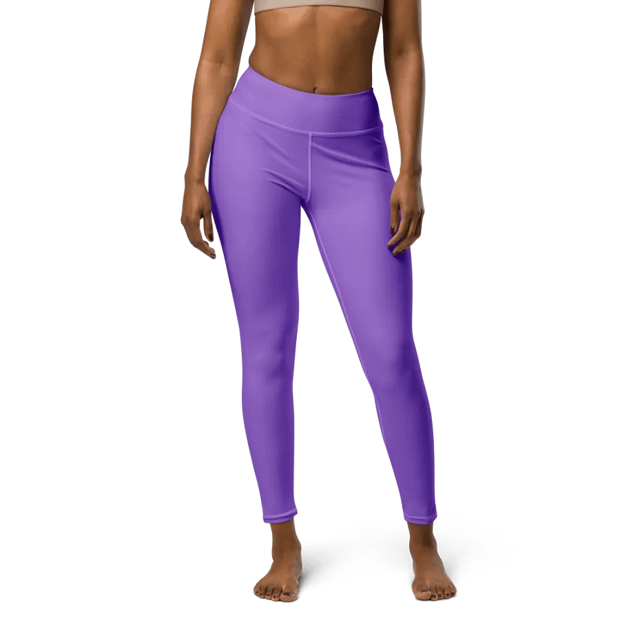 Plain Color Amethyst Yoga Leggings product image (1)