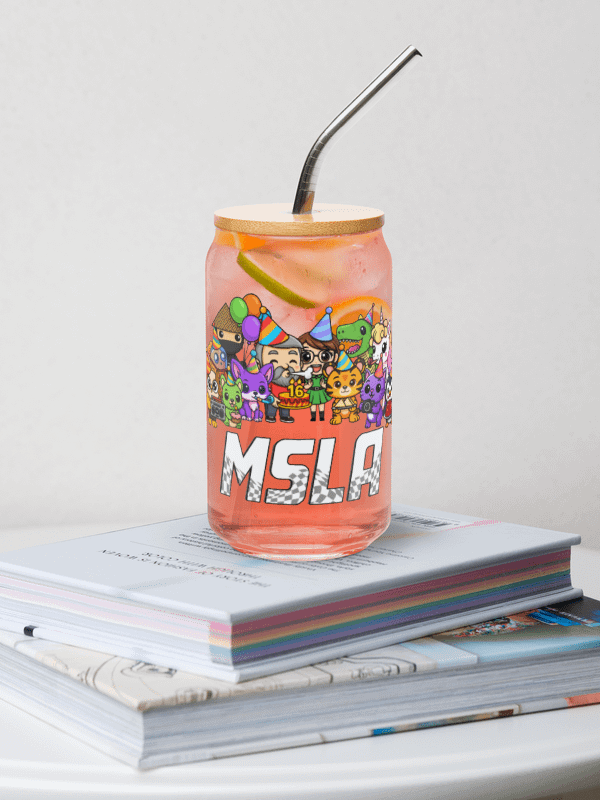 MSLA Sweet Sixteen - Can Shaped Glass product image (1)