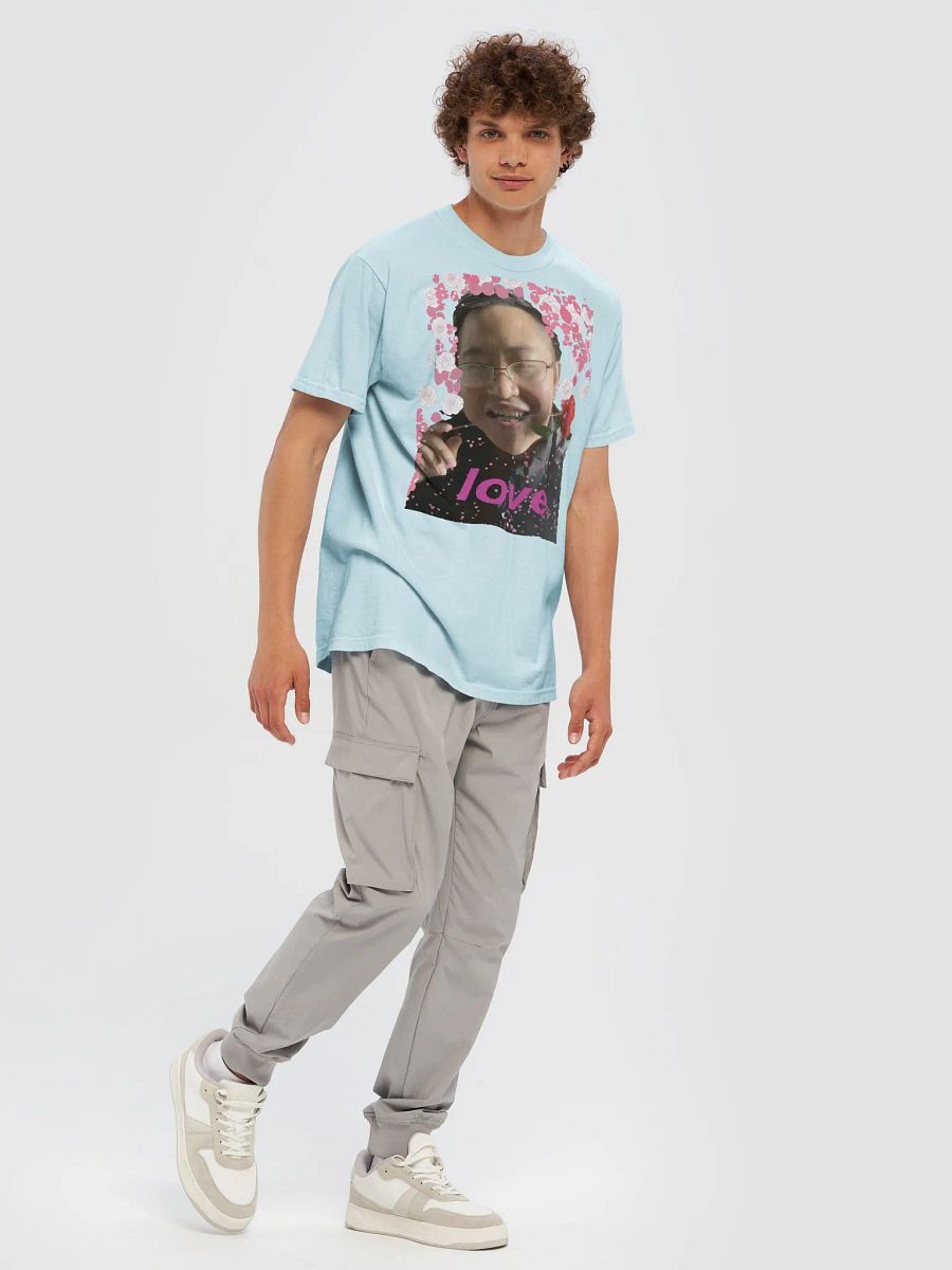 Comfort Colors Garment-Dyed Heavyweight T-Shirt : rose love product image (95)
