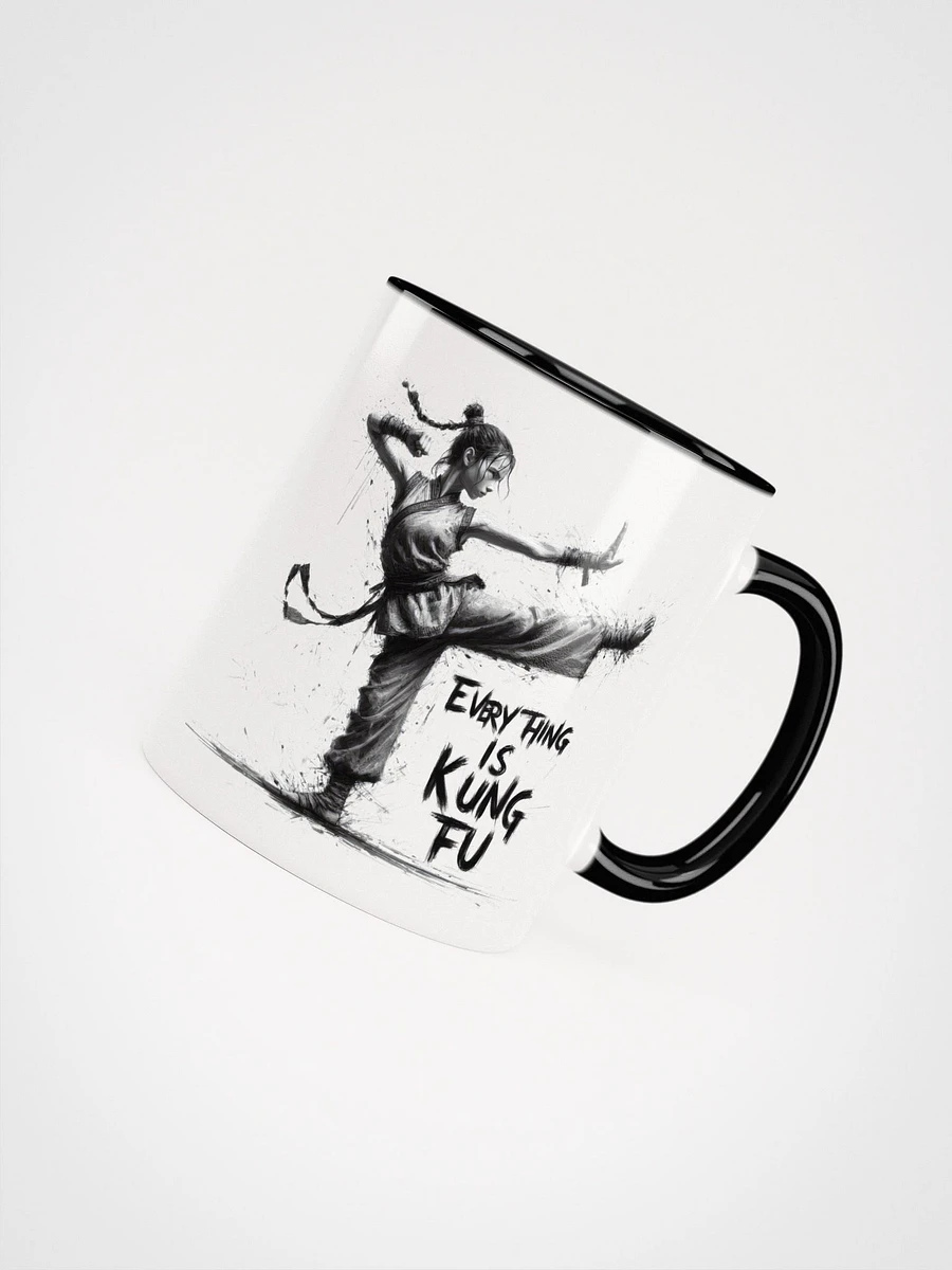 Kung Fu Kick Ceramic Mug product image (4)