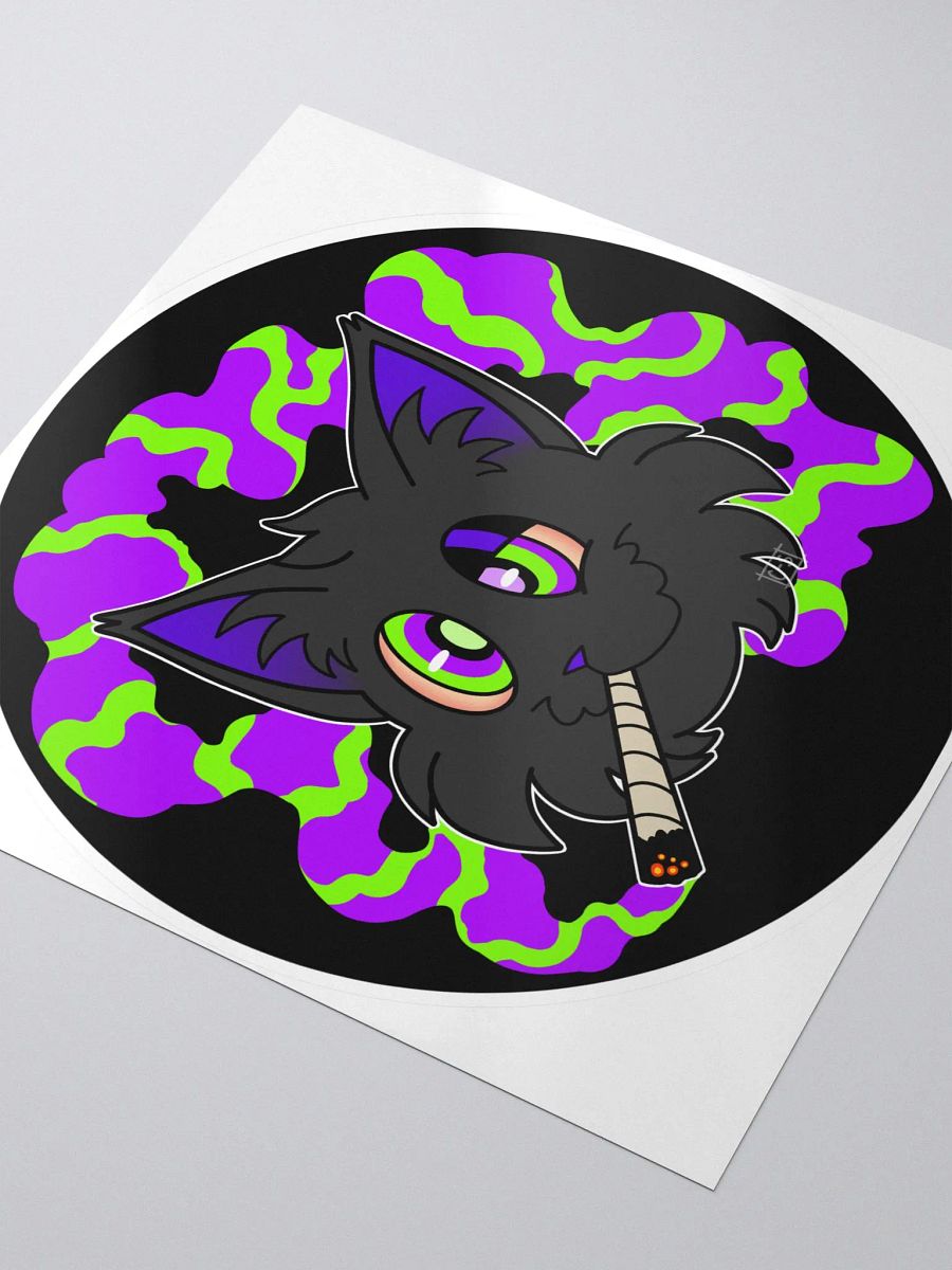 Weed Cat Sticker product image (3)
