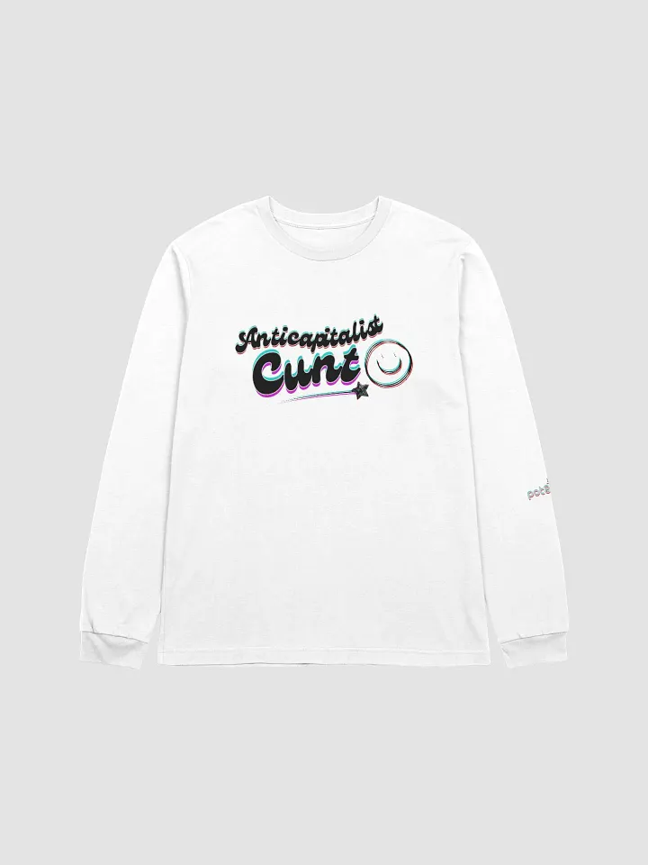 ANTICAPITALIST C*NT 3D long sleeve supersoft tee product image (13)