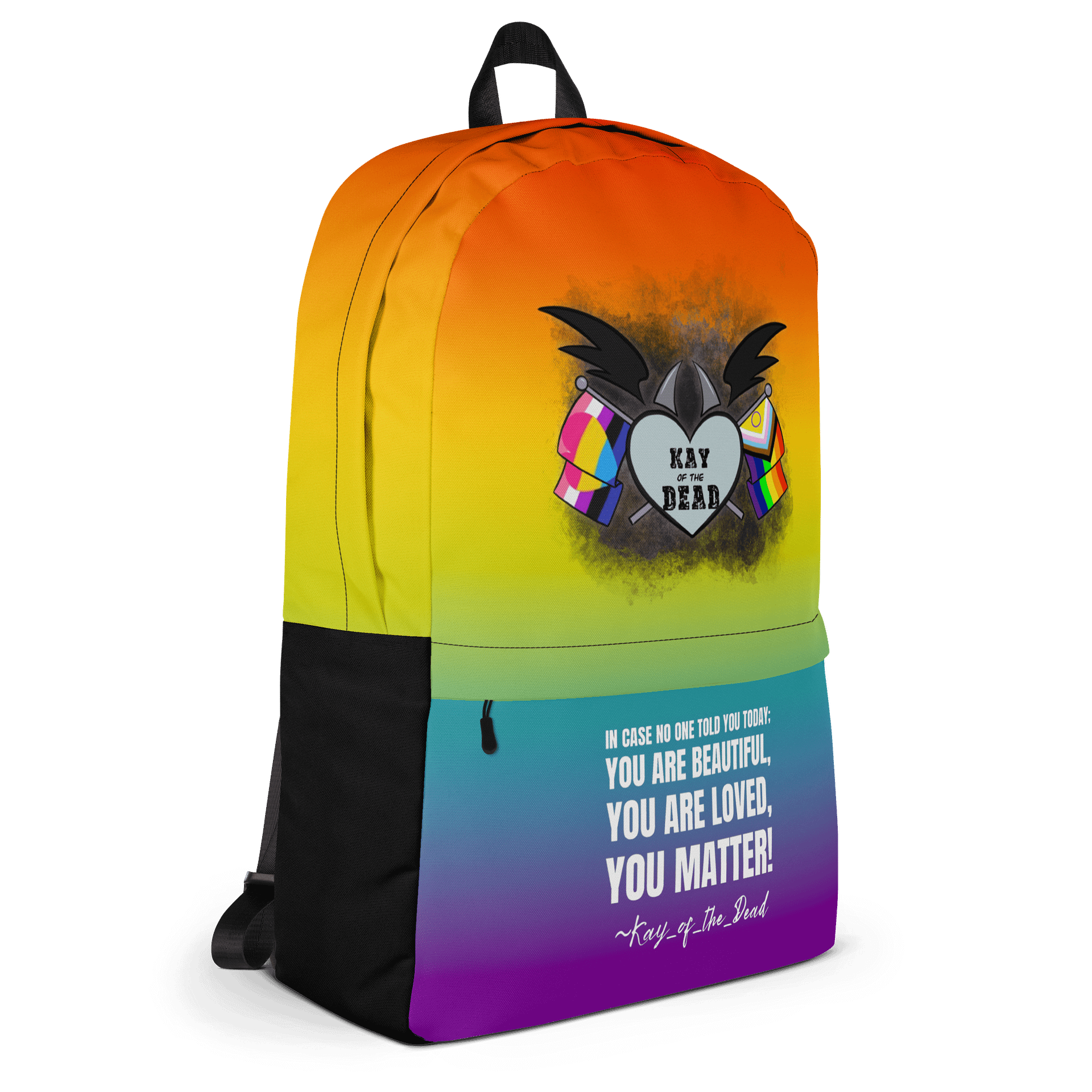 Kay_of_the_Dead Pride Logo Backpack product image (3)