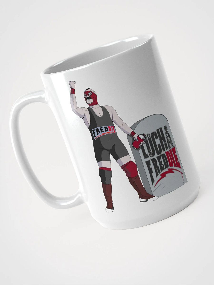 LuchaFredDIE gravestone mug product image (3)