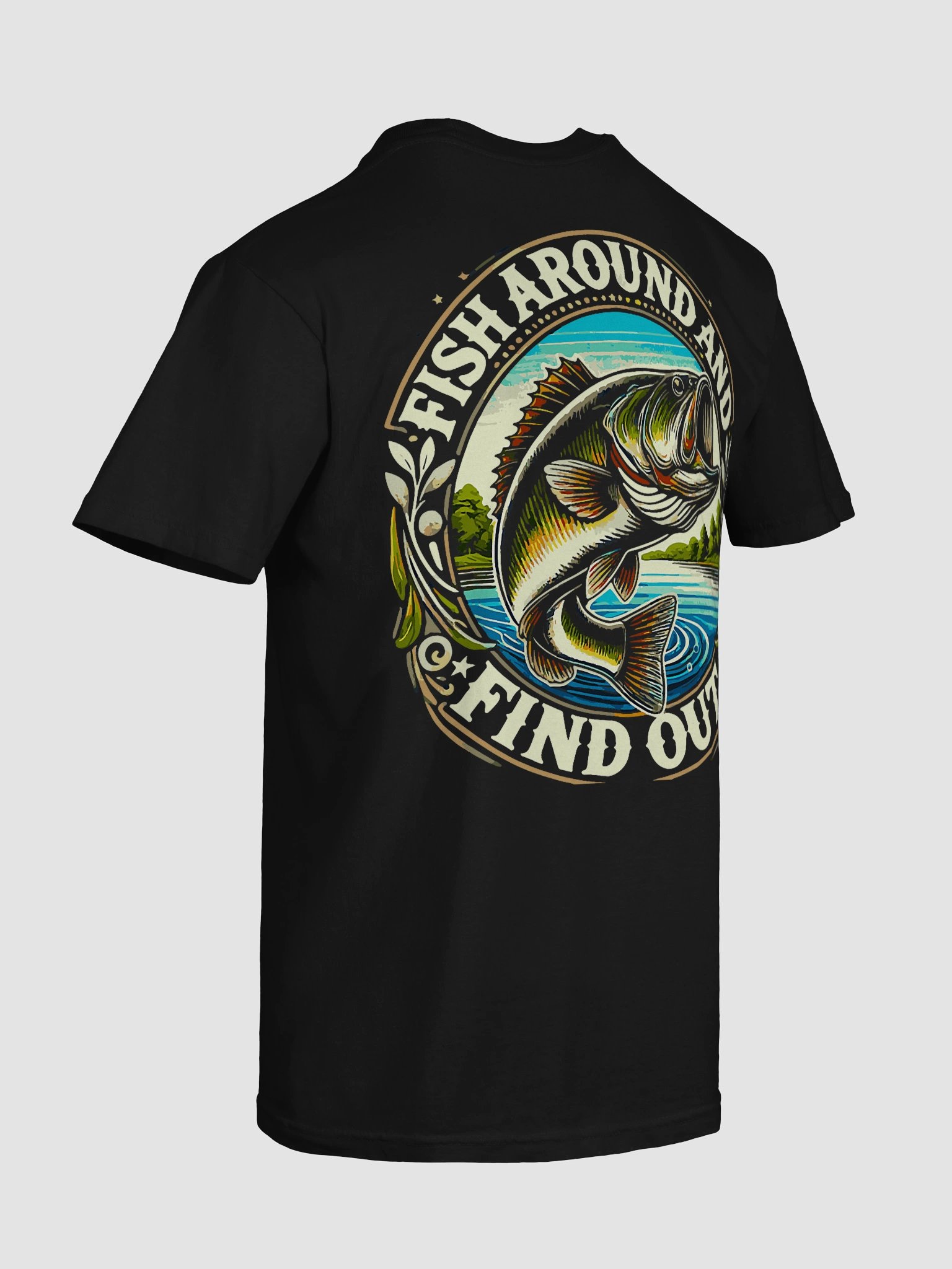 Fish Around & Find Out Comfort Tee product image (55)