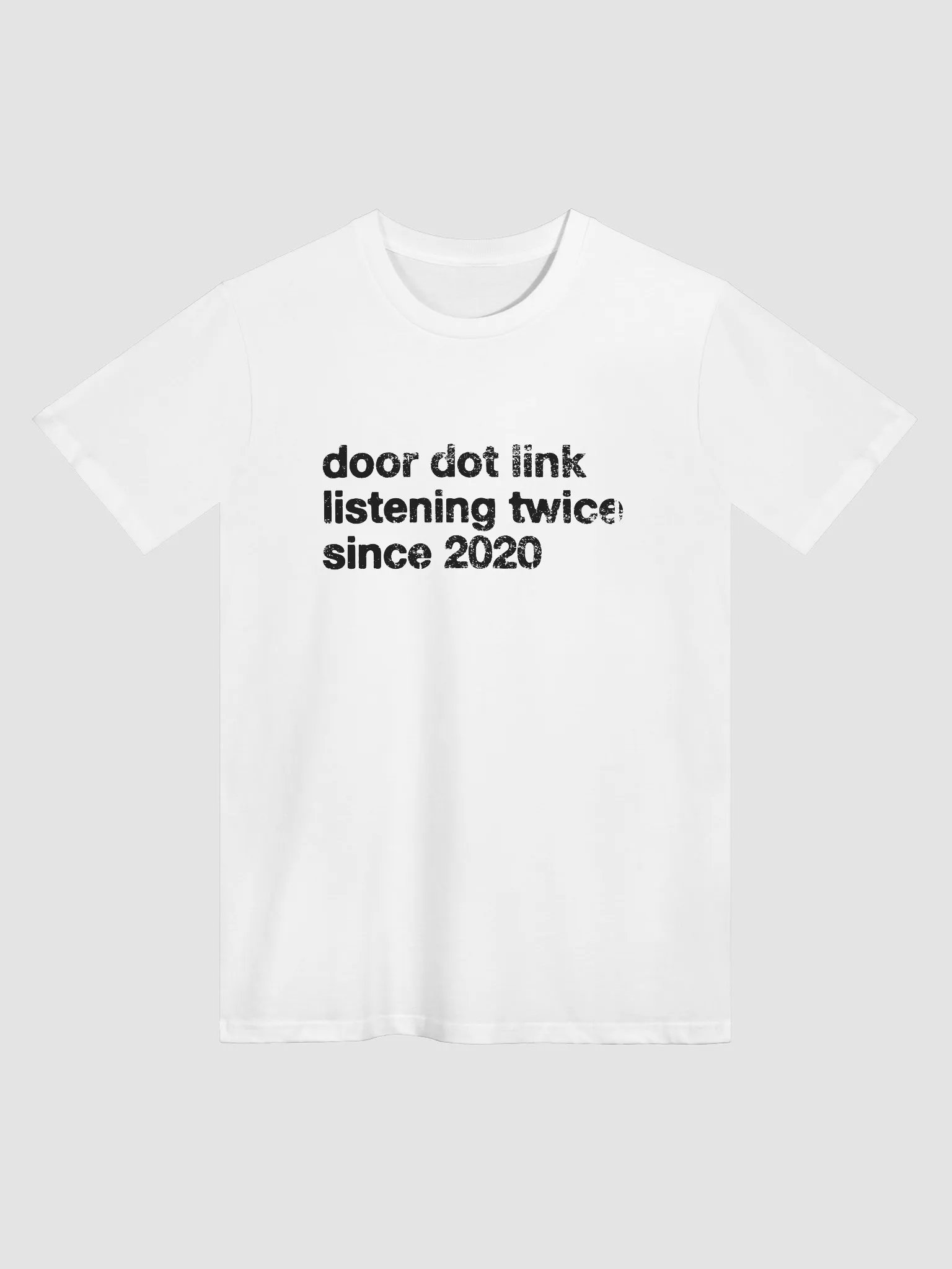 listening twice premium tee product image (1)