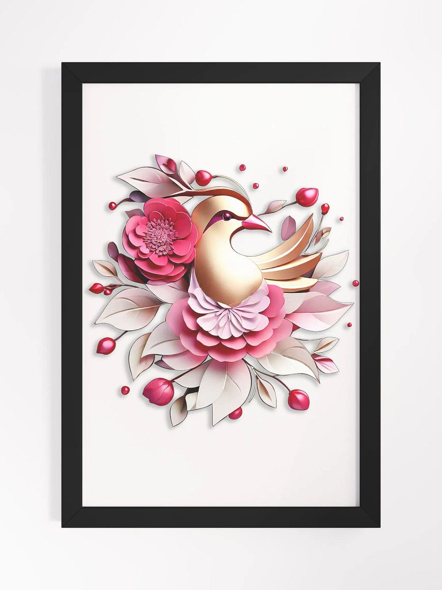 bird floral art product image (2)