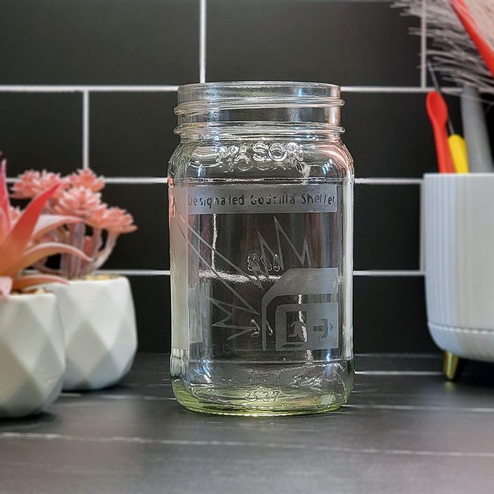 Your Custom Logo! 16oz Square Mason Jar Kit product image (2)