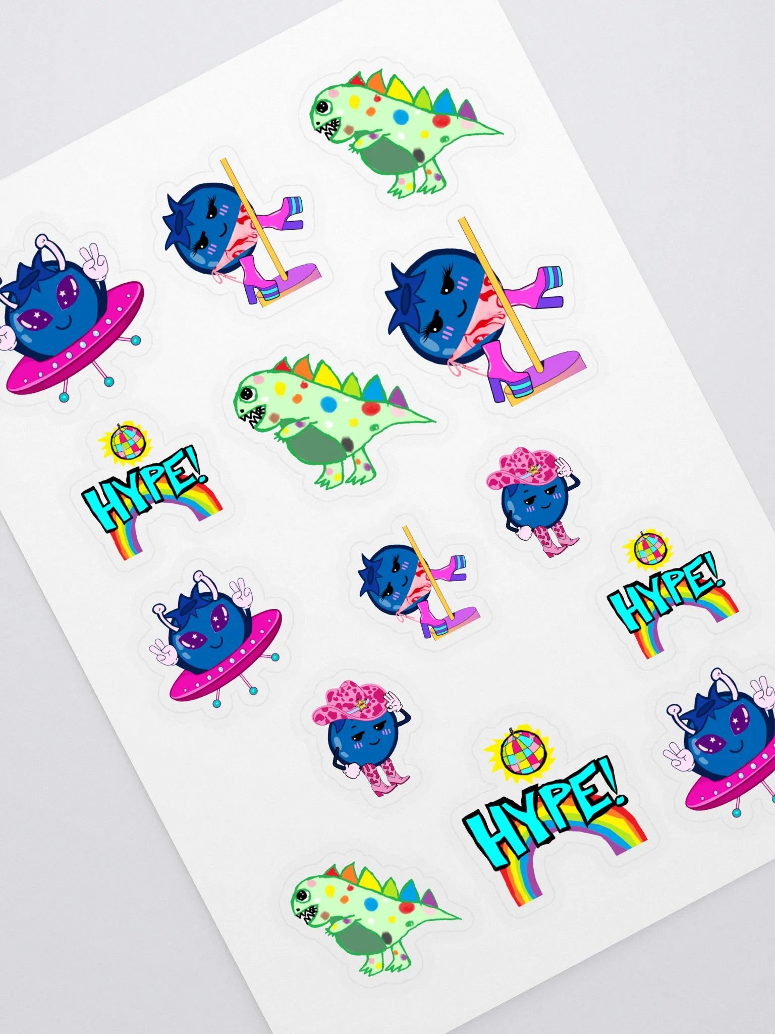 Chaos Sticker Sheet product image (3)