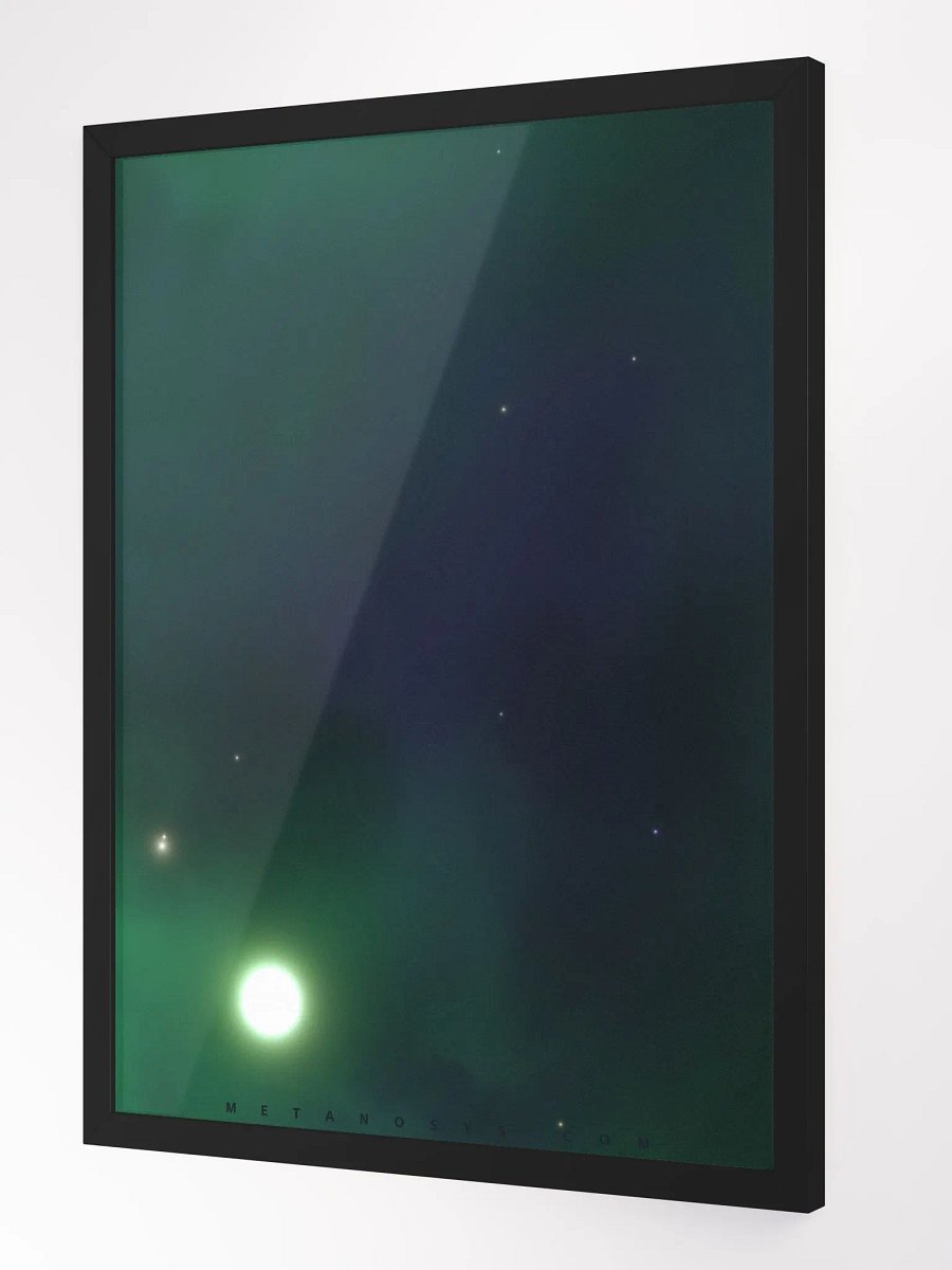 Star Field Nebula GP1 18x24 Framed Poster product image (2)