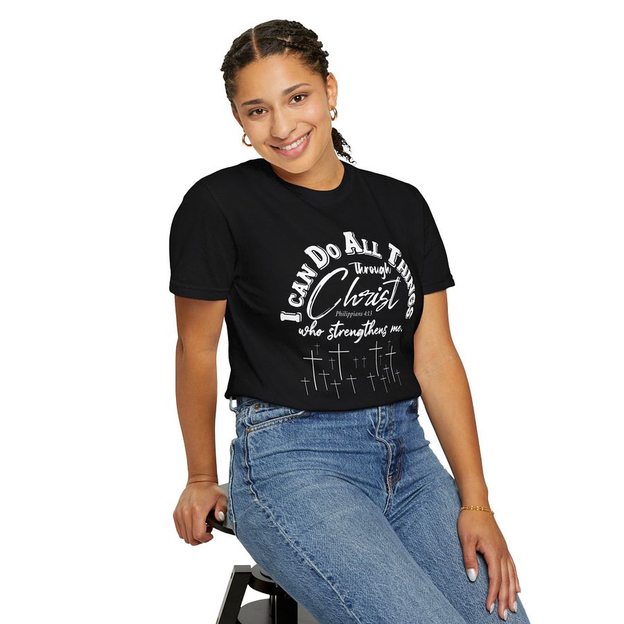 I can do all things through Christ unisex T-shirt product image (3)