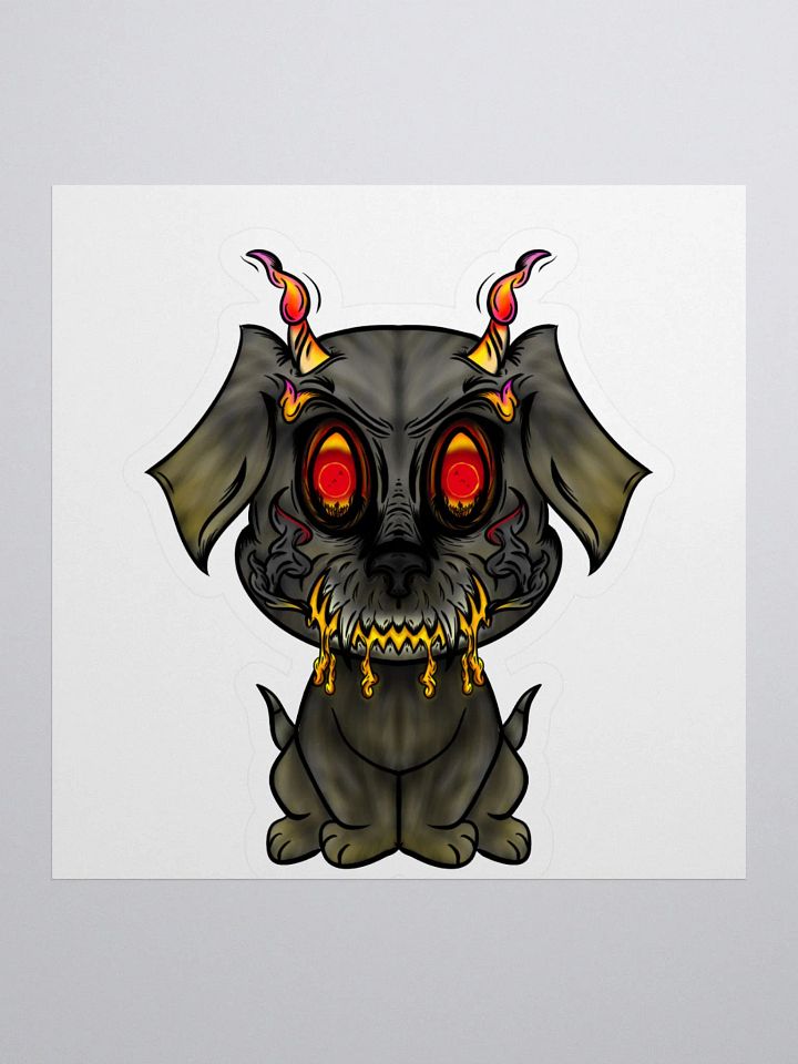 cryptid cutie hellpup sticker product image (1)