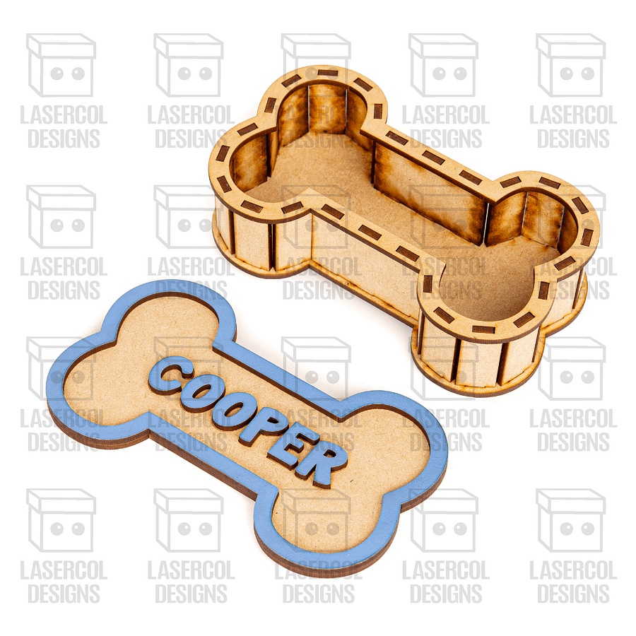 Dog Bone Boxes (3 Sizes) - Laser Cut Files product image (10)