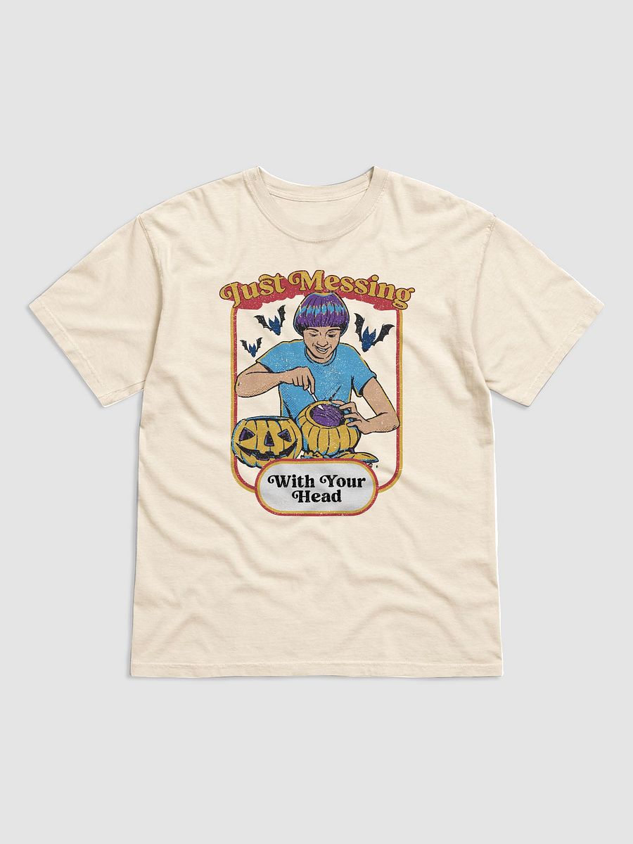 Just Messing with Your Head T-Shirt | Funny Retro-Style Fall and Halloween T-Shirt product image (9)