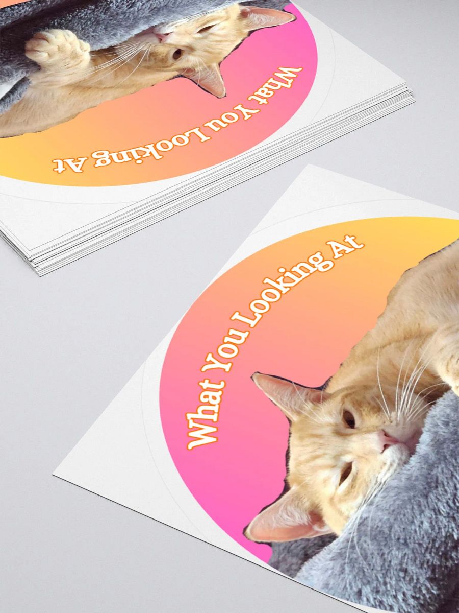 What You Looking At Otis Sticker product image (7)