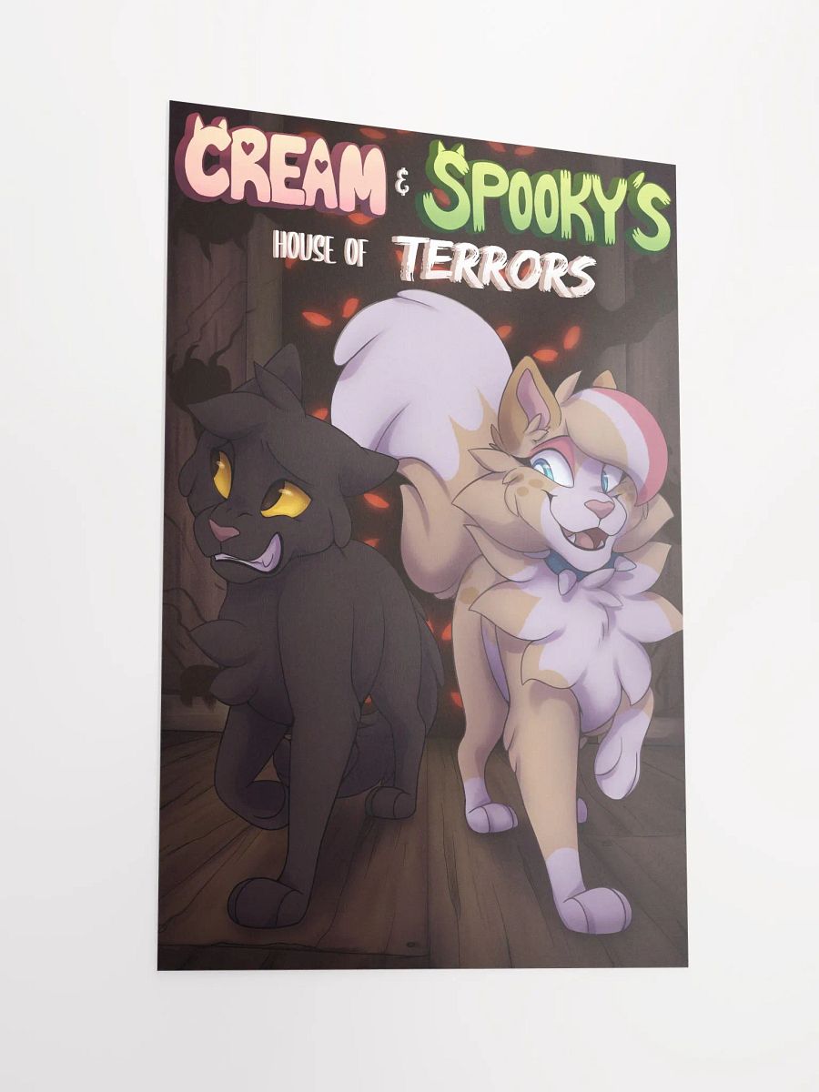 Cream & Spooky Haunted Mansion Poster product image (7)