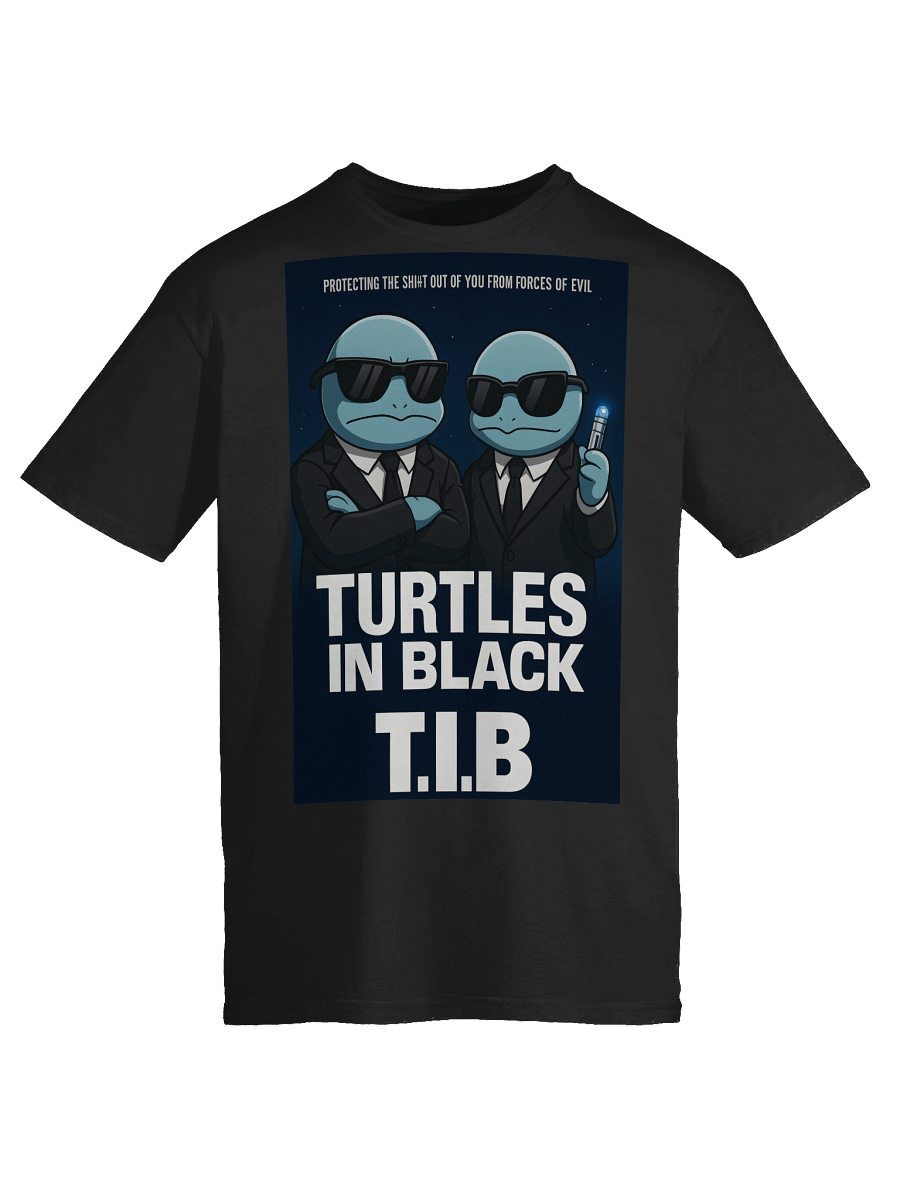 🐢 Turtles in Black – Squirtle Squad × Men in Black Parody Poster product image (94)
