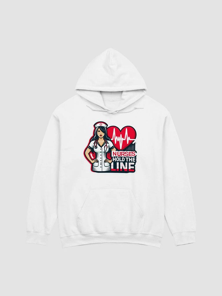Nurses Hold the line, Heartbeat Hero Nurse Hoodie product image (8)