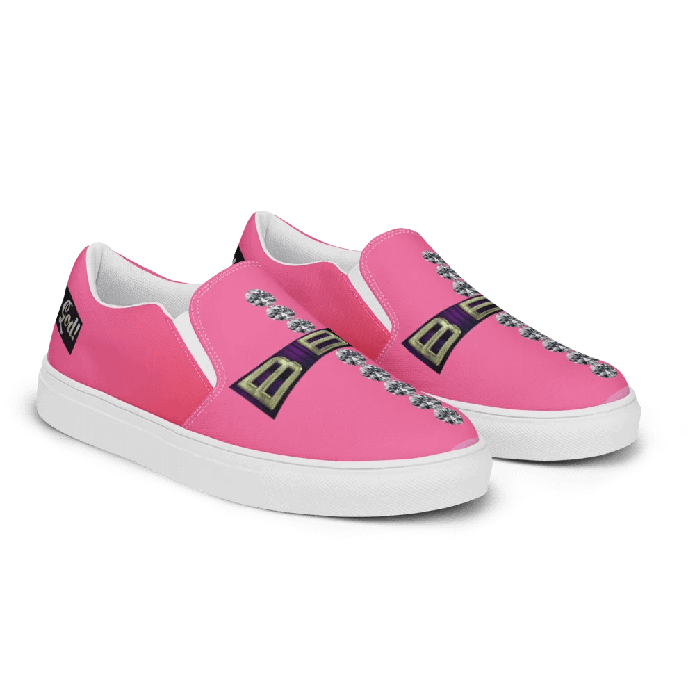 BBG Pink Diamond Cross Women's Slip On product image (9)