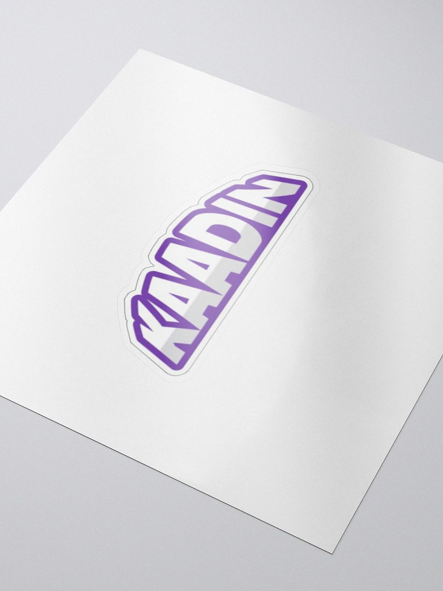 Kaadin - Purple and White Sticker product image (3)